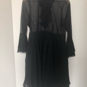 Killstar Decay Nu-Mourning Dress Sheer